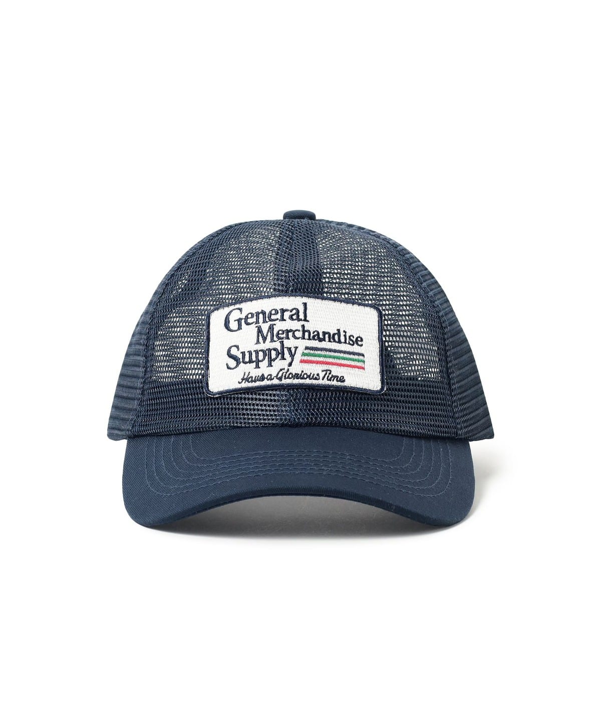 GMS ワッペン メッシュ キャップ 帽子 MEN NAVY ONE SIZE GMS ワッペン メッシュ キャップ 帽子 MEN NAVY ONE SIZE