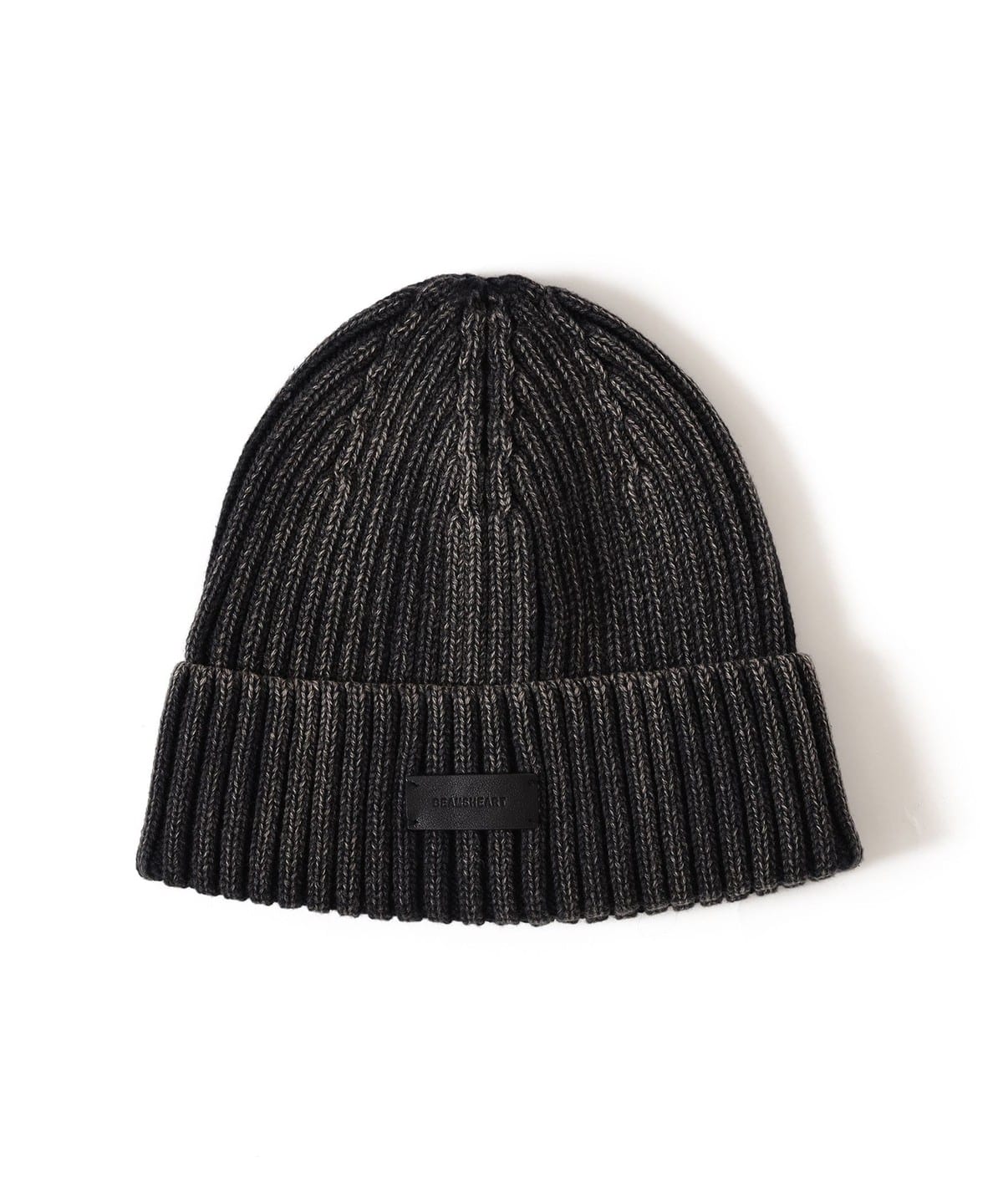 BEAMS HEART（ビームス ハート）レザー タグ ワッチ キャップ（帽子