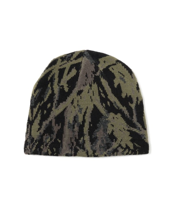 BEAMS HEART（ビームス ハート）カモ柄 ビーニー（帽子 ニットキャップ
