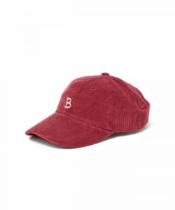 BEAMS HEART / Bロゴ コーデュロイキャップ