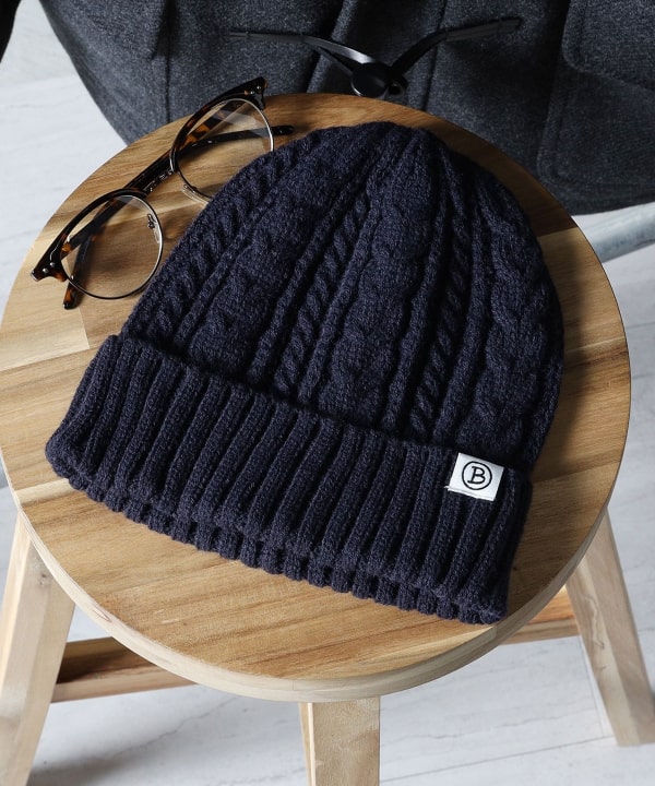 BEAMS HEART (BEAMS HEART) BEAMS HEART / cable knit watch cap (hat knit cap)  mail order | BEAMS