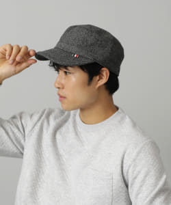 BEAMS HEART / ツイード ワークキャップ