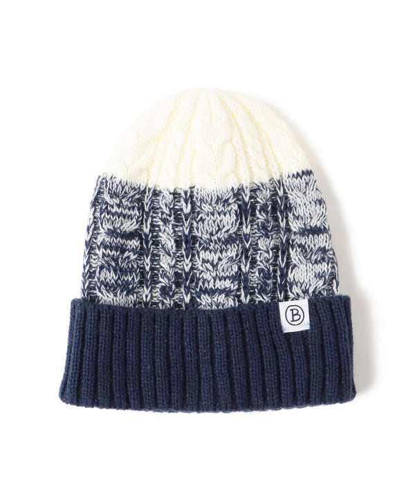 Beams Heart ビームス ハート アウトレット Beams Heart グラデーション ケーブル ニットキャップ 帽子 ニットキャップ 通販 Beams