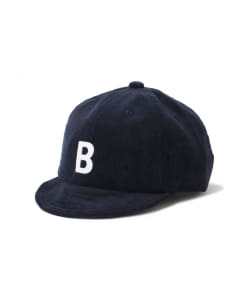 BEAMS HEART / コーデュロイ ショートバイザー キャップ