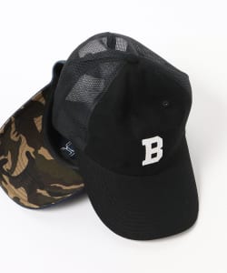 BEAMS HEART / バックメッシュ フェルト キャップ