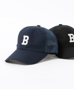 BEAMS HEART / バックメッシュ フェルト キャップ
