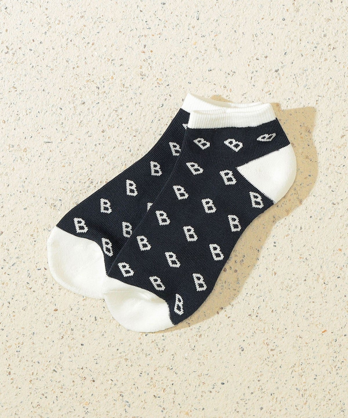 オール ビー ショート ソックス レッグウェア MEN NAVY/WHITE ONE SIZE オール ビー ショート ソックス レッグウェア MEN NAVY/WHITE ONE SIZE