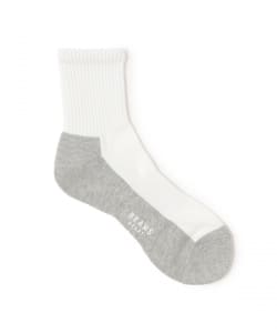 配色 クオーター ソックス