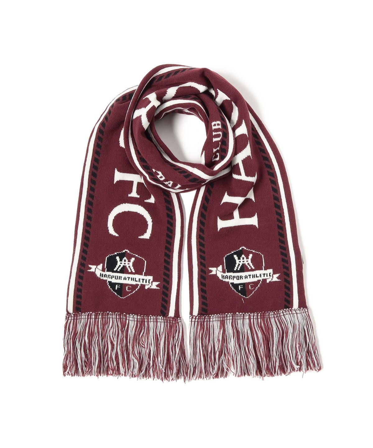 サッカーマフラー ファッション雑貨 MEN BURGUNDY ONE SIZE サッカーマフラー ファッション雑貨 MEN BURGUNDY ONE SIZE