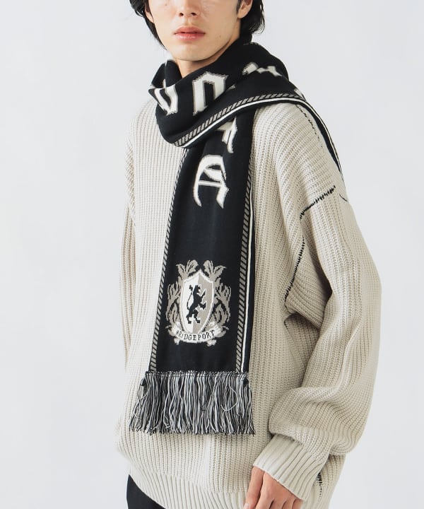 BEAMS HEART（ビームス ハート）サッカー エンブレム マフラー