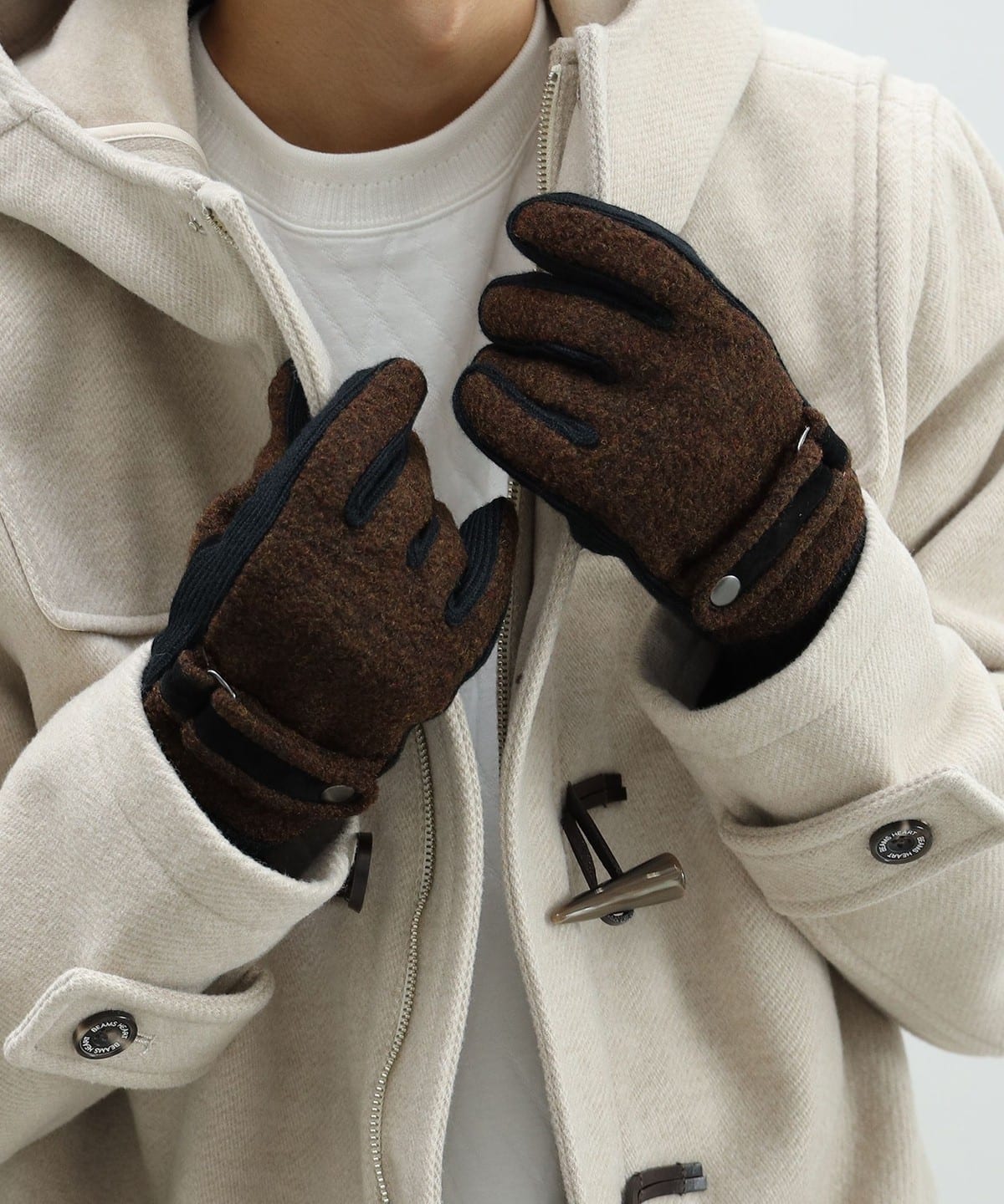 ブークレ グローブ ファッション雑貨 MEN BROWN ONE SIZE ブークレ グローブ ファッション雑貨 MEN BROWN ONE SIZE
