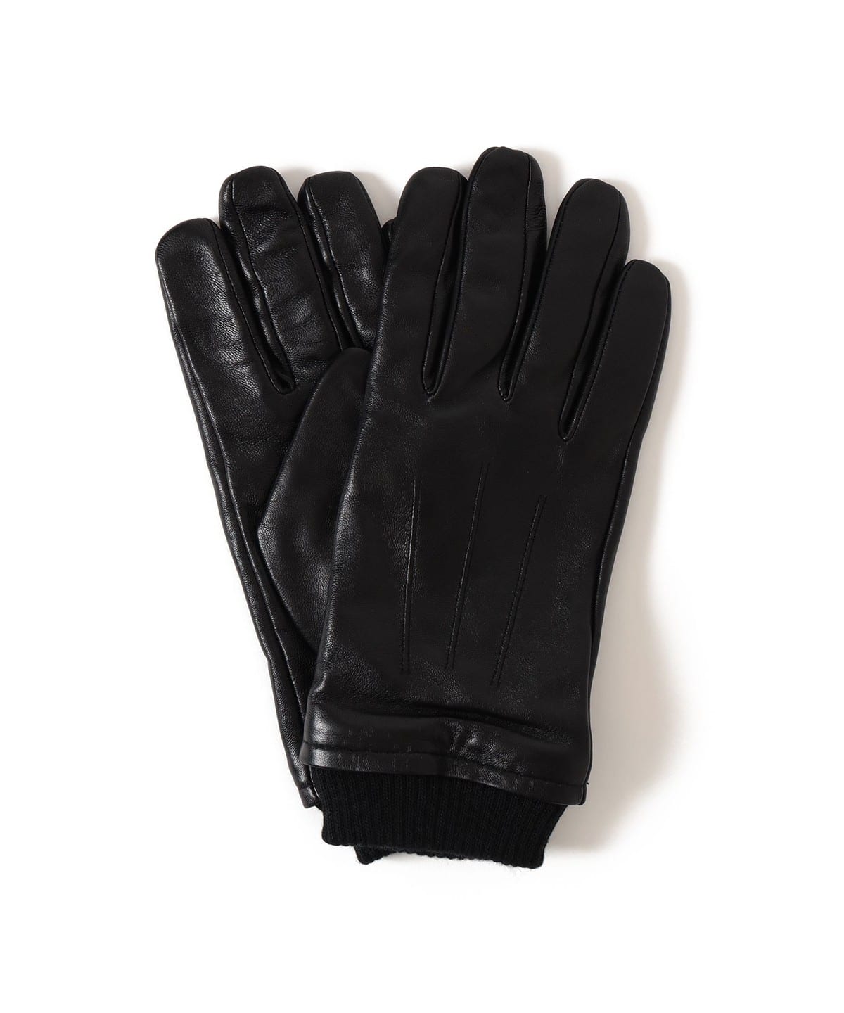 レザー グローブ ファッション雑貨 MEN BLACK ONE SIZE