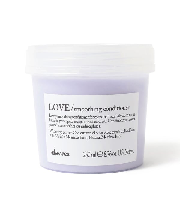 davines / エッセンシャル ラブ コンディショナー 湿気による髪の広がりやうねりを抑え、指通りのよいまとまり感をキープ