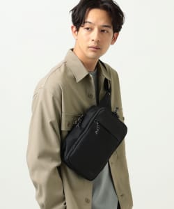 BEAMS HEART / ポリエステル 杢素材 ワンショルダー バッグ