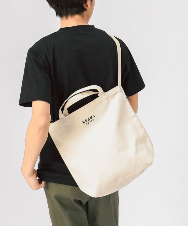 BEAMS HEART（ビームス ハート）BEAMS HEART / キャンバス 2WAY トート ...