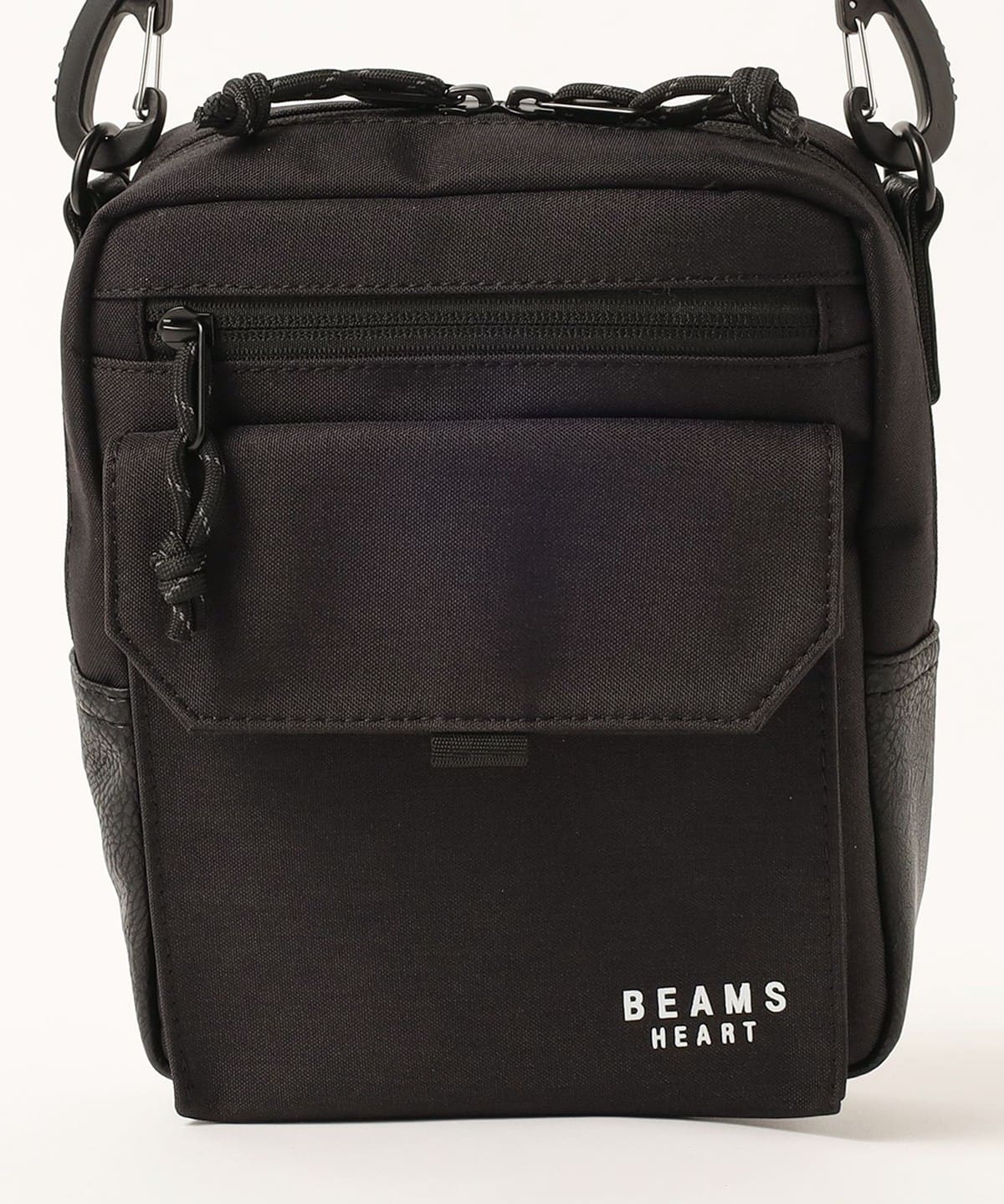 BEAMS HEART（ビームス ハート）シャンブレー 杢素材 ミニ ショルダー