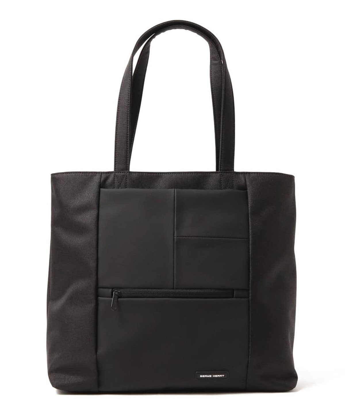 スクエアコンビ トートバッグ バッグ MEN BLACK ONE SIZE スクエアコンビ トートバッグ バッグ MEN BLACK ONE SIZE