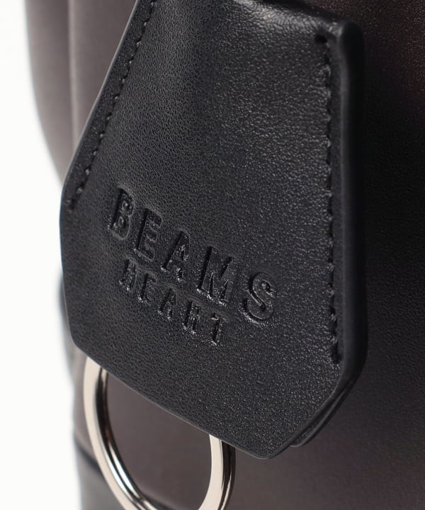 BEAMS HEART（ビームス ハート）フェイクレザー 切替 トート