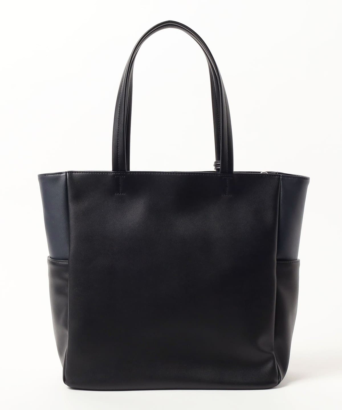 BEAMS HEART フェイクレザー 切替 トートバッグ BEAMS HEART（ビームス ハート）フェイクレザー 切替 トートバッグ
