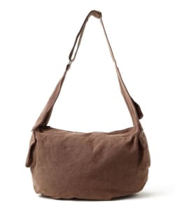 キャンバス ユーティリティー ポケット ショルダーバッグ