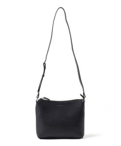 シボ フェイクレザー ミニ ショルダーバッグ