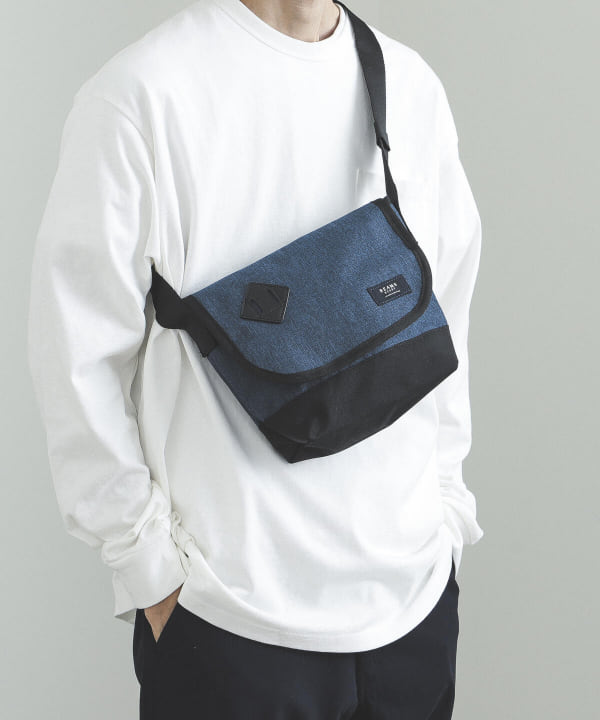 Beams Heart ビームス ハート Beams Heart シャンブレー ミニ メッセンジャーバッグ バッグ メッセンジャーバッグ 通販 Beams