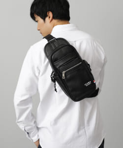 【10%OFFクーポン対象】BEAMS HEART / フェイクレザー ワンショルダー バッグ