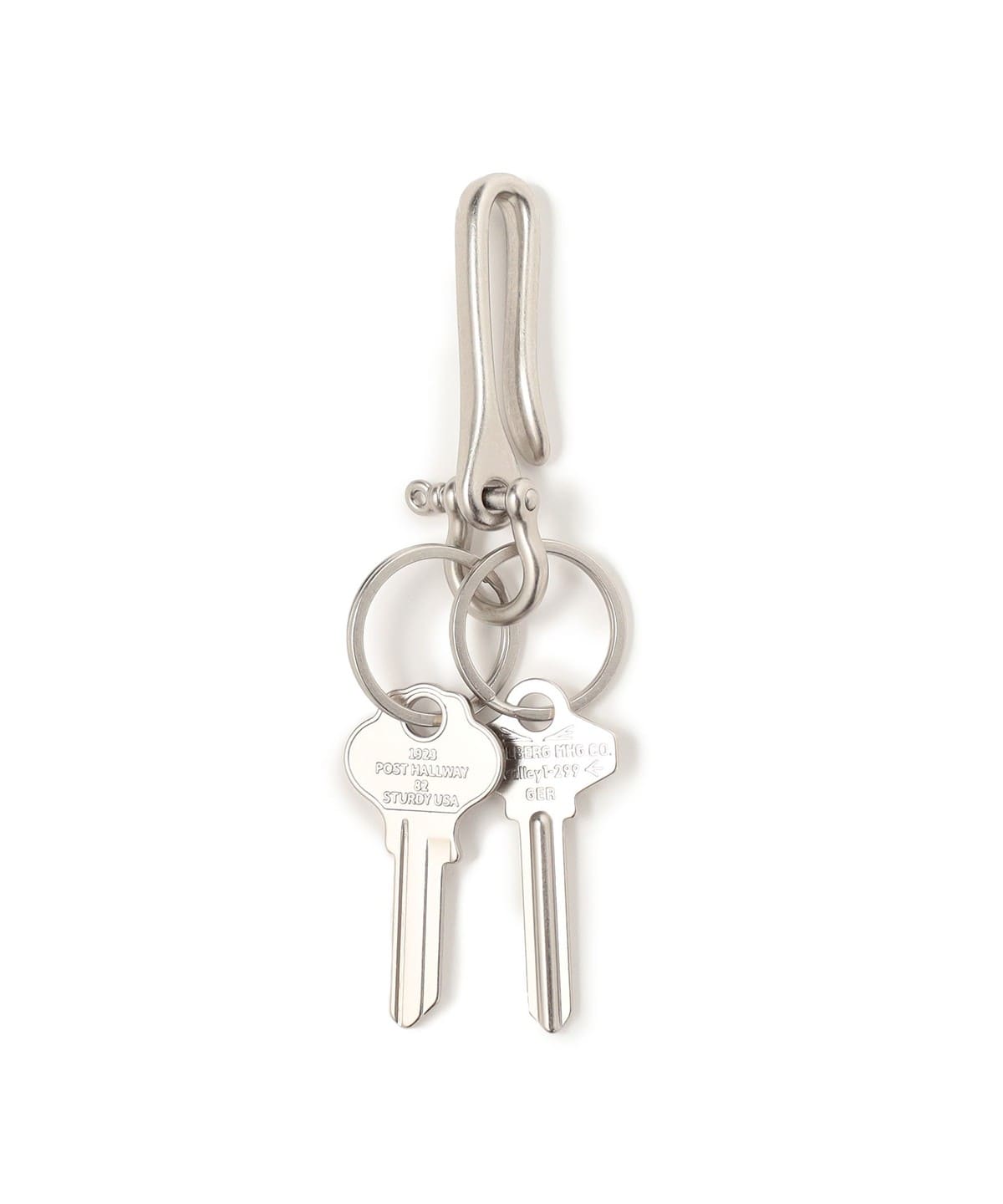 フック キーホルダー 財布・小物 MEN SILVER PLATING ONE SIZE フック キーホルダー 財布・小物 MEN SILVER PLATING ONE SIZE