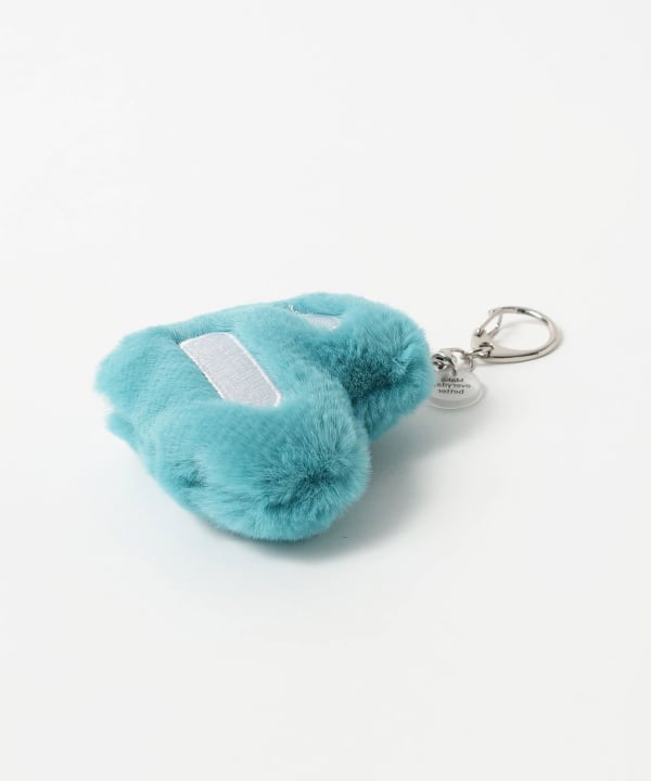 【10%OFFクーポン対象】B-HEARTロゴ フェイクファー チャーム