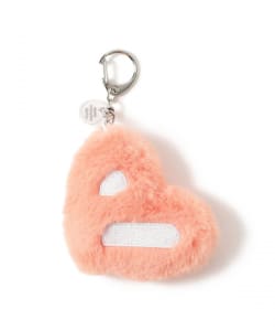 【10%OFFクーポン対象】B-HEARTロゴ フェイクファー チャーム