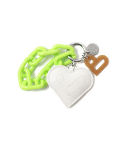 B-HEART ロゴ プラチェーン チャーム