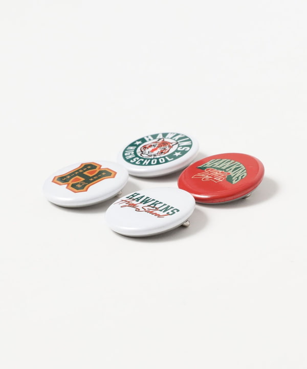 【COLLABORATION】STRANGER THINGS / Hawkins High School Can Badges