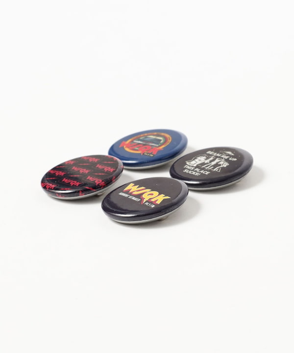 【COLLABORATION】STRANGER THINGS / WSQK Radio Can Badges