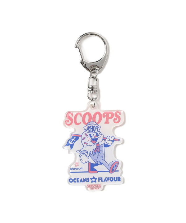 【COLLABORATION】STRANGER THINGS / Scoops Ahoy Acrylic Key Chain