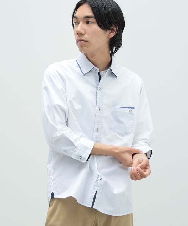 BEAMS HEART(ビームス ハート)冷感 ダブルカラー クロップド BEAMS HEART(ビームス ハート)冷感 ダブルカラー クロップド