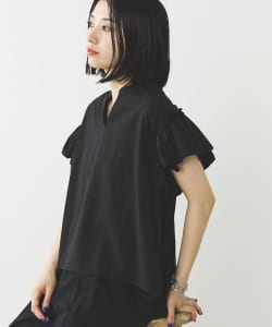 BEAMS HEART / 女裝 星型 緹花 荷葉 上衣