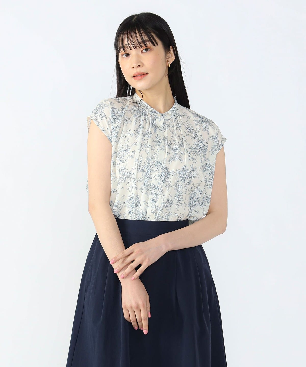 トワルドジュイプリント ブラウス シャツ・ブラウス WOMEN OFF WHITE ONE SIZE トワルドジュイプリント ブラウス シャツ・ブラウス WOMEN OFF WHITE ONE SIZE