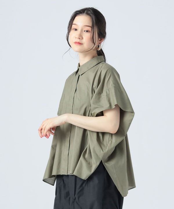 楽天市場】オーバーサイズシャツ ビッグシルエット シャツ