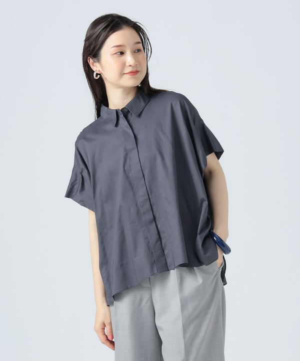ビームス ワイドシルエットシャツ BEAMS JAPAN（ビームス ジャパン）ワイドフィット ボタンダウン