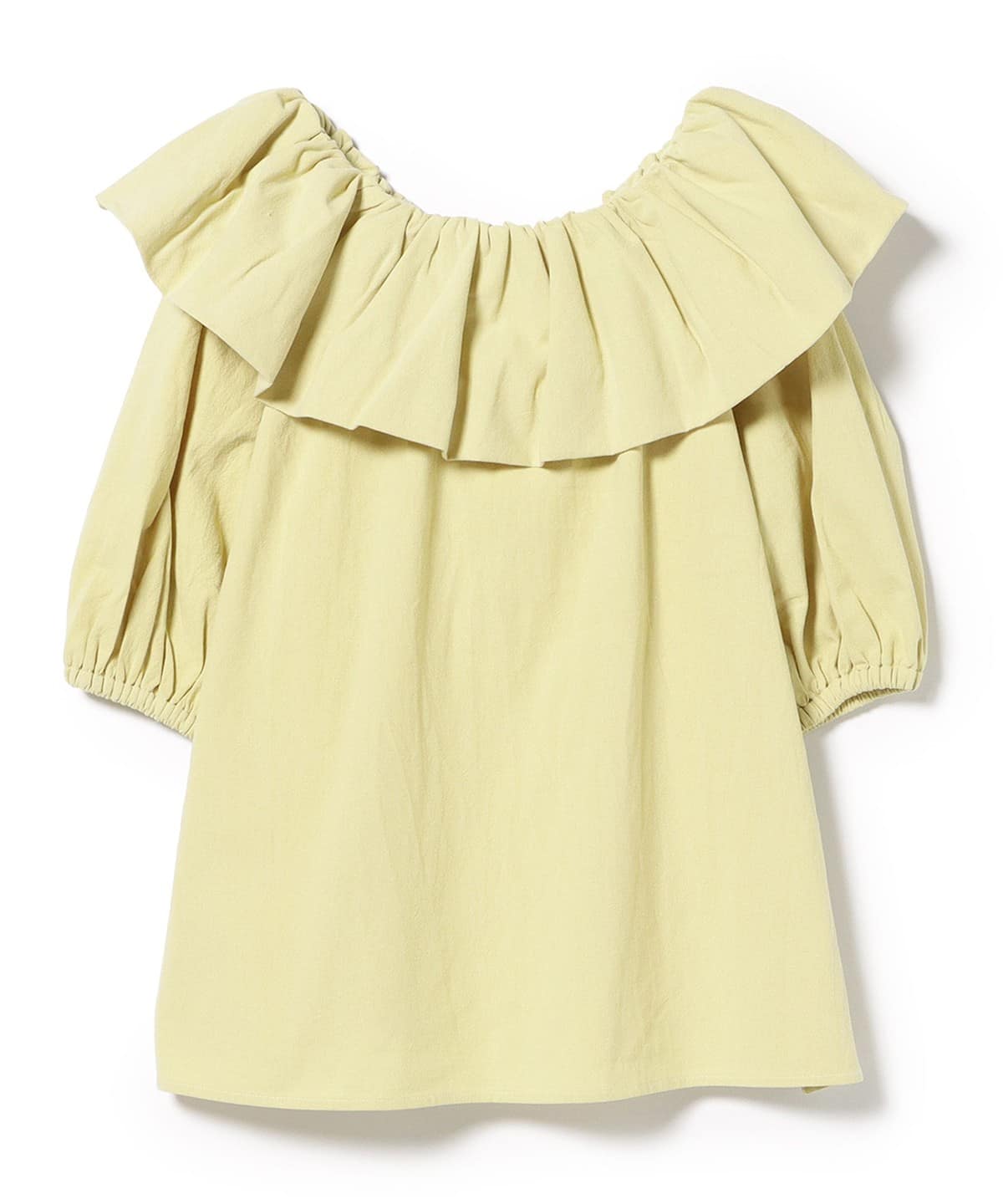 【6/5新規値下げ】2WAY オフショル プルオーバー シャツ・ブラウス WOMEN LIME ONE SIZE 【6/5新規値下げ】2WAY オフショル プルオーバー シャツ・ブラウス WOMEN LIME ONE SIZE