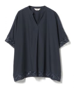 レース スキッパー ブラウス