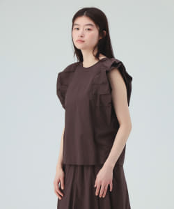 ボイル バルーン ブラウス