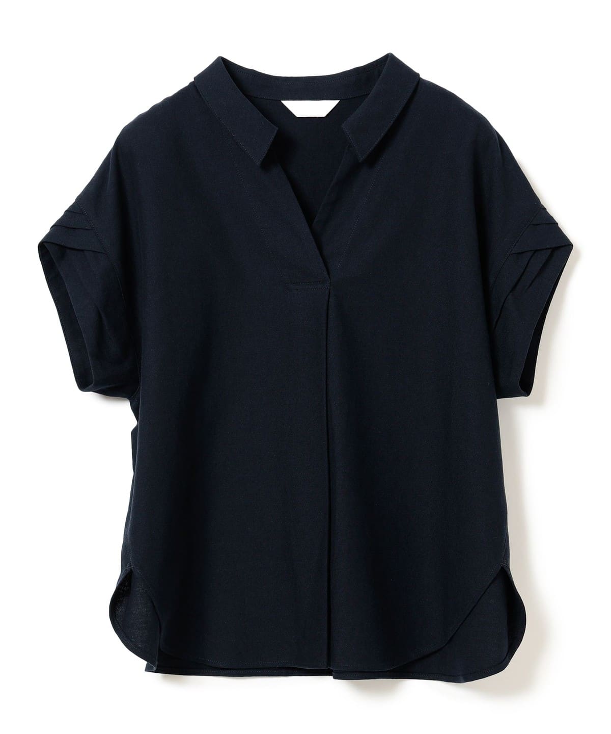 BEAMS HEART（ビームス ハート）袖デザイン スキッパー シャツ（シャツ