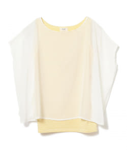 Beams Heart ビームス ハート アウトレット Beams Heart ハイネック チュール レース プルオーバー シャツ ブラウス ブラウス プルオーバー 通販 Beams