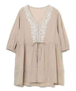 INDIA 刺繍チュニック