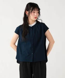 クレリック ストライプ シャツ