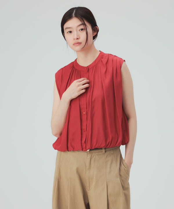 裾 バルーン シャツ [H：171cm]