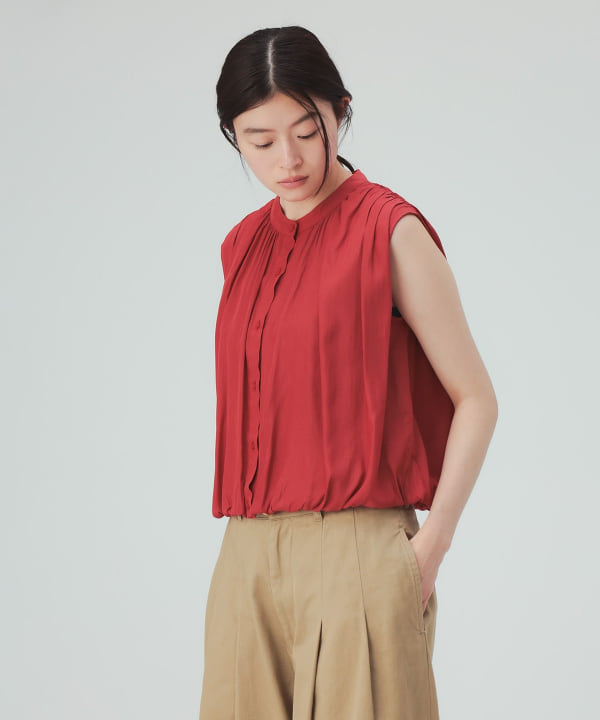 裾 バルーン シャツ [H：171cm]
