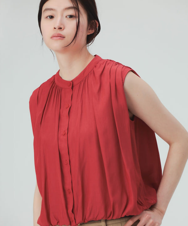 裾 バルーン シャツ [H：171cm]