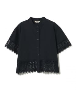 切り替え レース シャツ